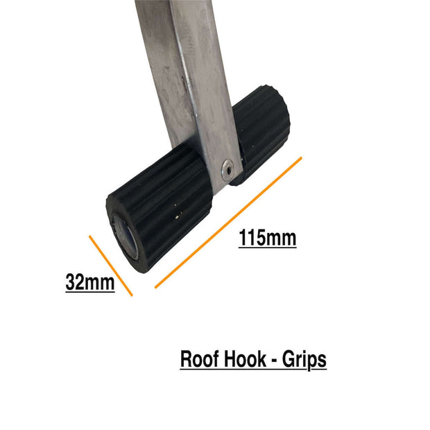 Bison Products Aluminium roof hook ladder extension