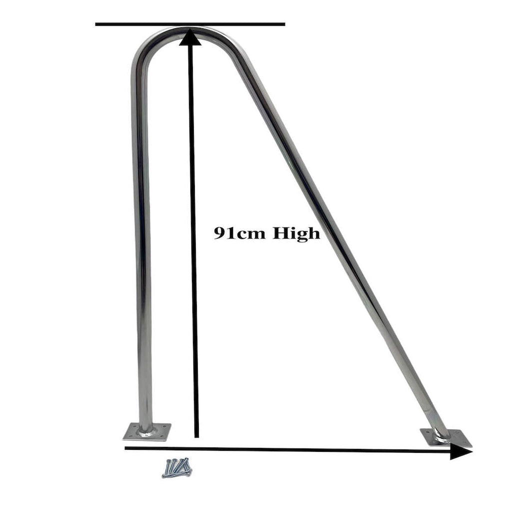 Safety Grab Rail | 22mm Steel | Stair Support | Loft Access — Bison ...