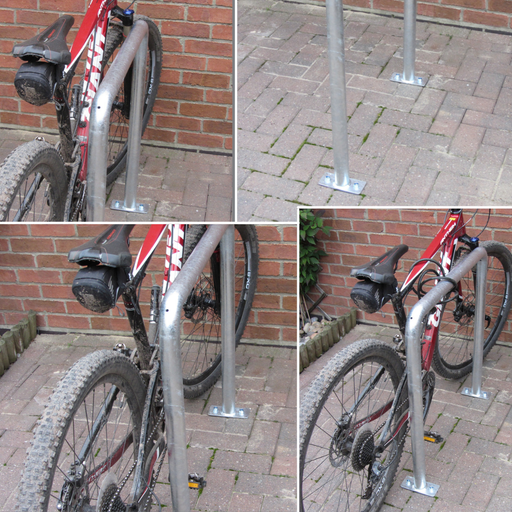 1 Hoop Sheffield toast rack bike rack