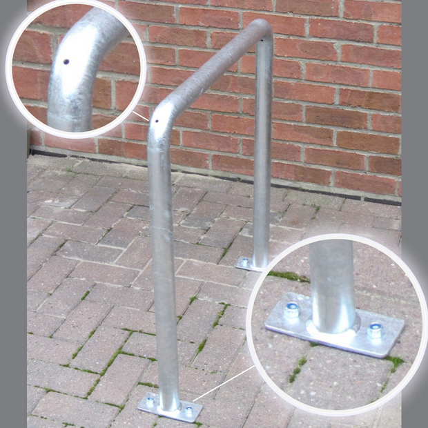 1 Hoop Sheffield toast rack bike rack