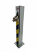 Telescopic 70 driveway security bollard 70mm x 70mm x 540mm 70mm discuss padlock supplied