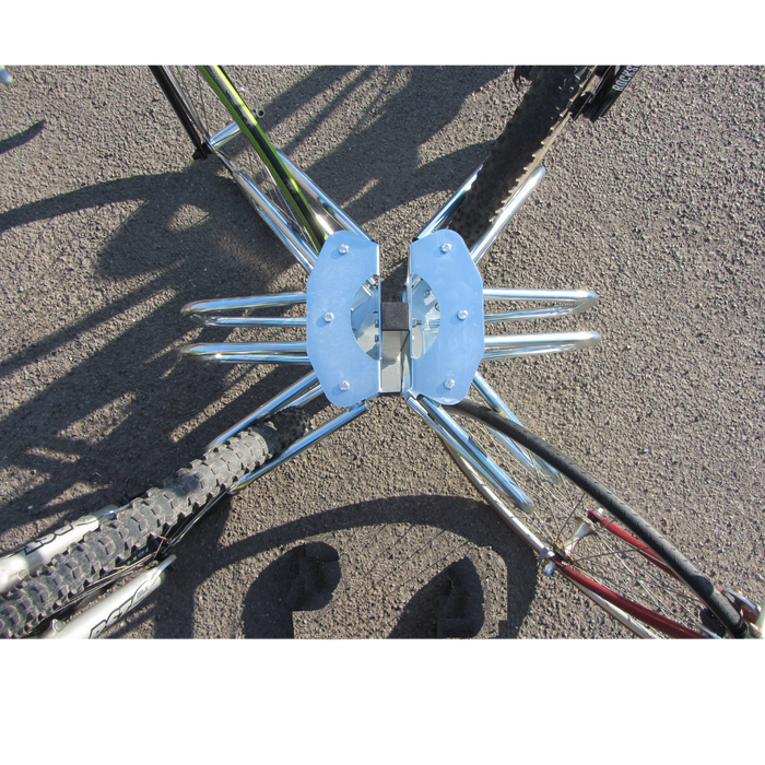 6 Bike Star Rack - Innovative Bike Racks — Bison Products