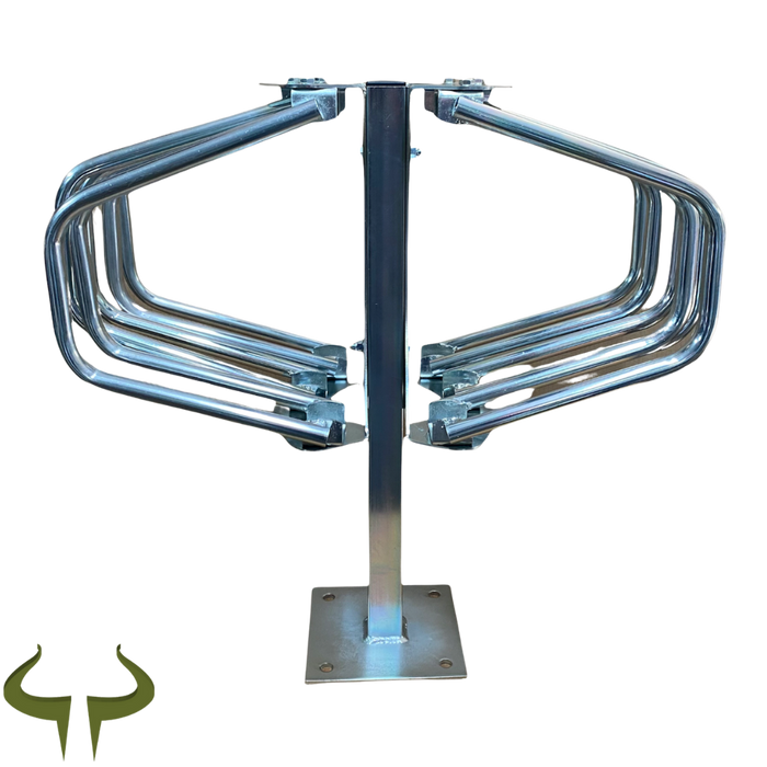Star Rack for 6 Bikes floor mounted