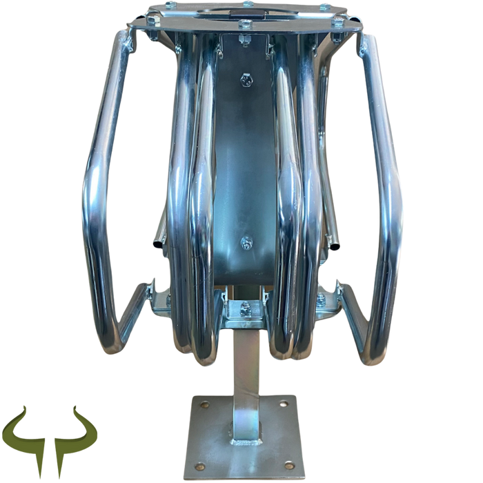 6 Bike Star Rack - Innovative Bike Racks — Bison Products