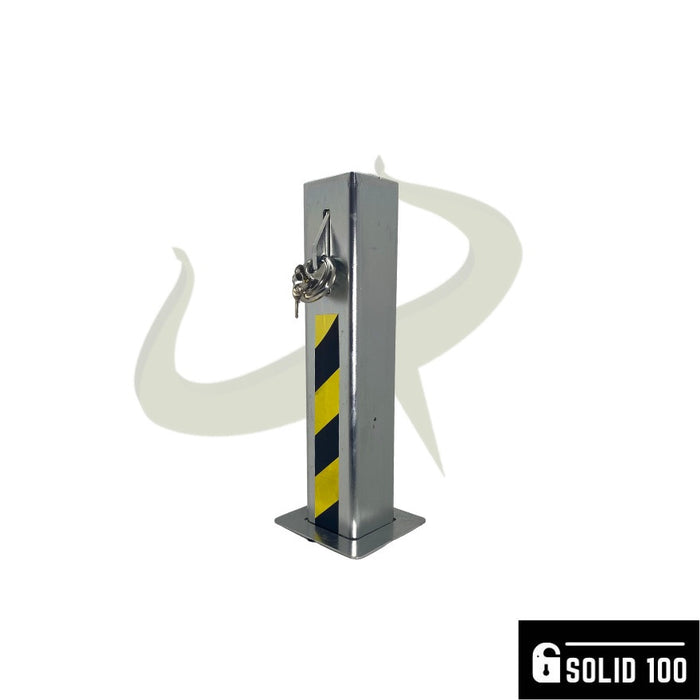 Telescopic 100 with padlock installed